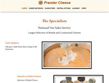 Tablet Screenshot of cheese.biz